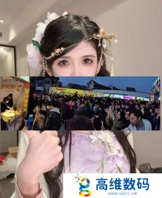 狗头萝莉举办免费送饼活动，吸引大量人来围观，称金主看到后超开心